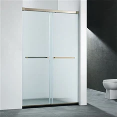 Ридові флейтові скляні двері для душу