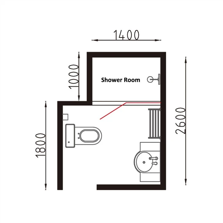hotel toilet design