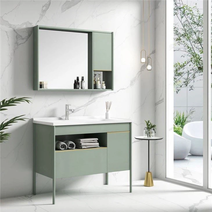 bathroom illuminated mirror cabinet